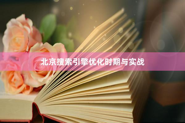 北京搜索引擎优化时期与实战